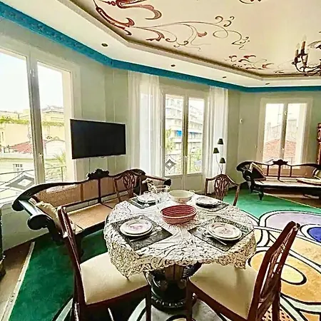 3 Pieces 100m2 Balcon Centre Juan 2 Pas Des Plages אנטיב