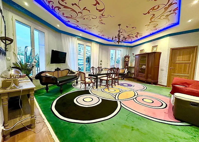 Apartment 3 Pieces 100m2 Balcon Centre Juan 2 Pas Des Plages *